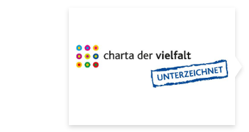 Logo Beitritt zur Charta der Vielfalt